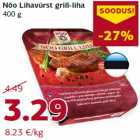 Allahindlus - Nõo Lihavürst grill-liha
400 g