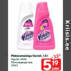 Plekieemaldaja Vanish, 1,5 l
white
