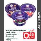 Koorene kohupiimakreem
Farmi, 150 g

