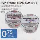 NOPRI KOHUPIIMAKREEM 200 G