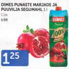 DIMES PUNASTE MARJADE JA PUUVILJA SEGUMAHL 1 L