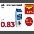 Allahindlus - Valio Pere ploomijogurt 1 kg