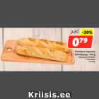 Allahindlus - Prantsuse baguette
 küüslauguga, 230 g