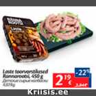 Allahindlus - Laste toorvorstikesed Rannarootsi, 450 g