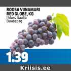 ROOSA VIINAMARI RED GLOBE, KG