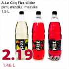 Allahindlus - A.Le Coq Fizz siider pirni, mustika, maasika