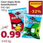 Allahindlus - Fazer Angry Birds kummikommid