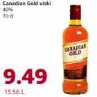 Allahindlus - Canadian Gold viski