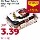 Allahindlus - Old Town Bakery
Selga küpsisekook
550 g