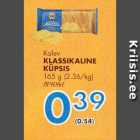 Allahindlus - Kalev - Klassikaline küpsis 165 g