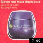 Öökreem-mask Miracle Sleeping Cream