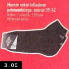 Allahindlus - Meeste sokid tallaluse pehmendusega, 