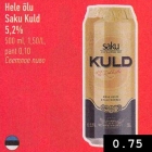 Hele õlu Saku Kuld