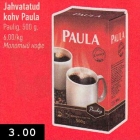 Jahvatatud kohv Paula