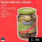 maitselt mahe kurk, viilutatud