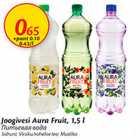 Allahindlus - Joogivesi Aura Fruit, 1,5 l