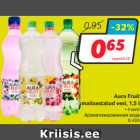 Allahindlus - Aura Fruit
maitsestatud vesi, 1,5 l