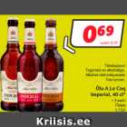 Allahindlus - Õlu A.Le Coq
Imperial, 40 cl*