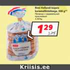 Allahindlus - Rimi Hollandi küpsis
karamellitäidisega, 300 g**