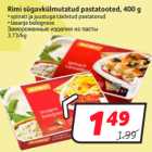 Allahindlus - Rimi sügavkülmutatud pastatooted, 400 g