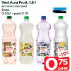 Allahindlus - Vesi Aura Fruit, 1,5 l

