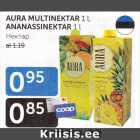 Allahindlus - AURA MULTINEKTAR 1 l, ANANASSINEKTAR 1 l