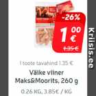 Väike viiner
Maks&Moorits, 260 g