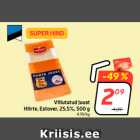 Viilutatud juust
Hiirte, Estover, 25,5%, 500 g