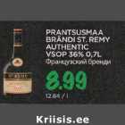 PRANTSUSMAA BRÄNDI ST.REMY AUTHENTIC VSOP 36% 0,7L