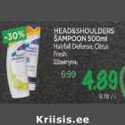 Allahindlus - HEAD&SHOULDERS ŠAMPOON 500 ml Hairfall Defamse, Citrus Fresh