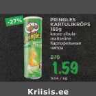 Allahindlus - PRINGLES KARTULIKRÕPS 165g 