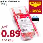 Allahindlus - Kikas Väike kotlet
290 g