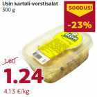 Allahindlus - Usin kartuli-vorstisalat
300 g