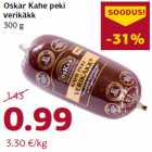 Allahindlus - Oskar Kahe peki
verikäkk
300 g