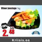 Allahindlus - Viiner juustuga 1 kg