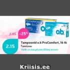 Tampoonid o.b ProComfort, 16 tk
