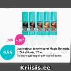 uuri tooniv sprei Magic Retouch,
L’Oréal Paris, 75 ml
