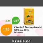 Allahindlus - Vitamiin C Tervisepüramiid,
1000 mg, 60tk
