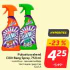 Puhastusvahend
Cillit Bang Spray, 750 ml

