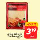 Lasagne Bolognese
Rimi Express, 1 kg
