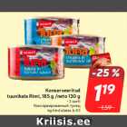 Konserveeritud
tuunikala Rimi, 185 g /neto 130 g
