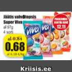 Jäätis vahvlitopsis Super Viva