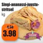 Allahindlus - Singi-ananassi-juustustritsel kg