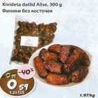 Allahindlus - Kivideta datlid Alise