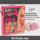 Allahindlus - Juuksehoolduskomplekt Barbie