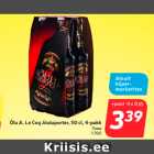 Allahindlus - Õlu A. Le Coq Jõuluporter, 50 cl, 4-pakk