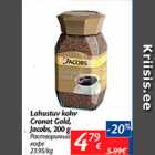 Allahindlus - Lahustuv kohv Cronat Gold, Jacobs, 200 g