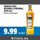 IIRIMAA VISKI
BUSHMILLS ORIGINAL
40% 0,5 L