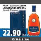 PRANTSUSMAA KONJAK
LARSEN VSOP 40% 0,5 L