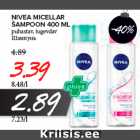 Allahindlus - NIVEA MICELLAR
ŠAMPOON 400 ML